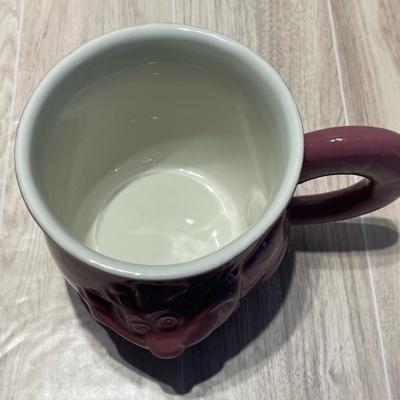 Disney Store Cheshire Cat Figural Coffee Mug Cup Mauve - Picture 7 of 10